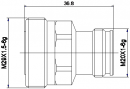 7/16(DIN)/F-43MD/F